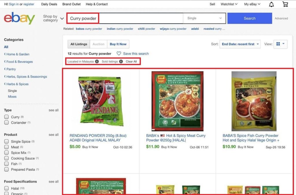 cara nak cari hot selling item di ebay