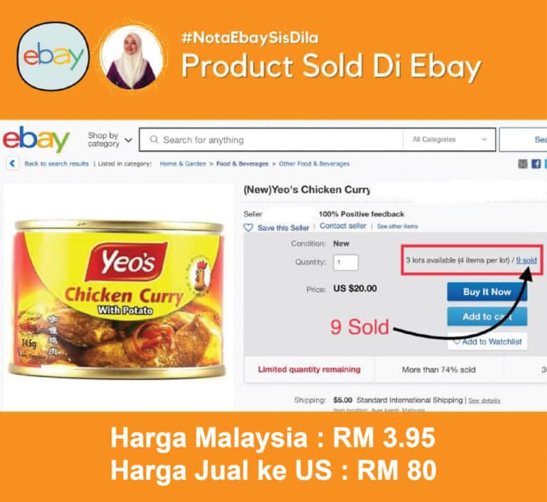 Belajar Cara Menjual Di Ebay - Langkah Demi Langkah - Bisnes Suri Rumah