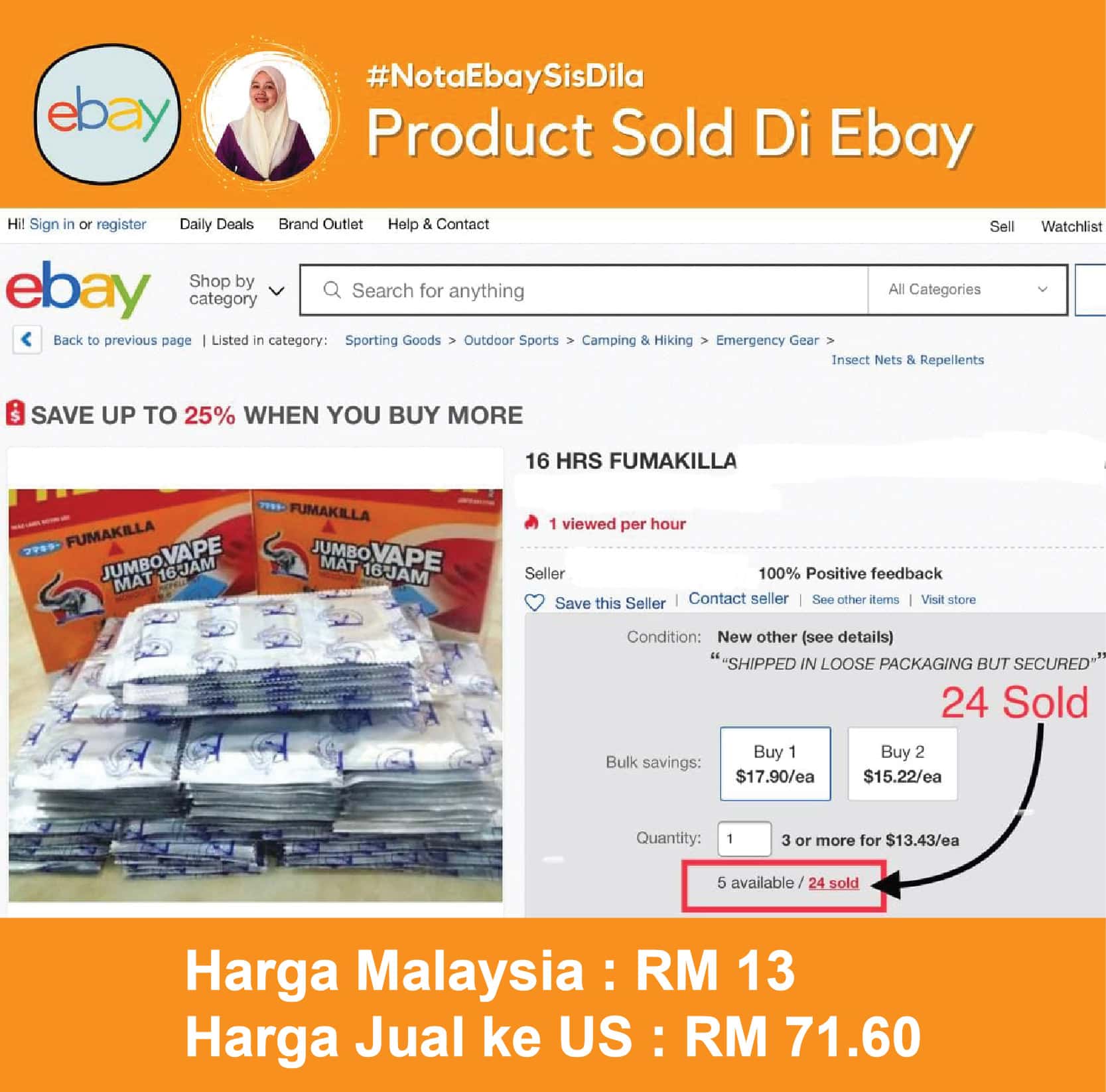 Belajar Cara Menjual Di Ebay - Langkah Demi Langkah - Bisnes Suri Rumah