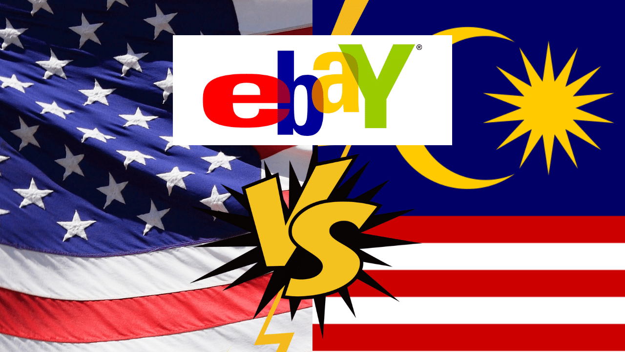 ebay us vs ebay Malaysia