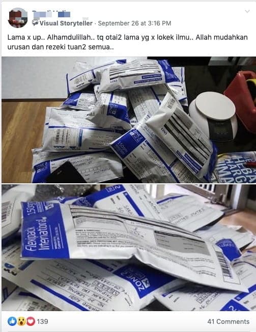 An aerial view of a field. A road runs through the upper right corner.